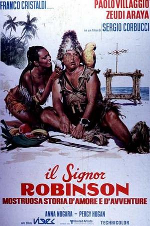 Affiche pour Il signor Robinson, mostruosa storia d'amore e d'avventure (1976)