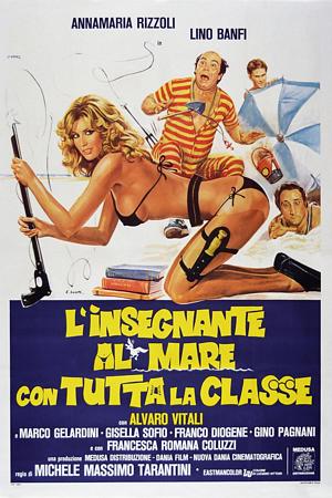 Affiche pour L'insegnante al mare con tutta la classe (1980)